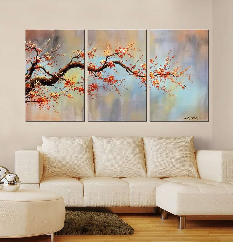 Huge Wall Paintings For Living Room - Huge Abstract Painting On Canvas ...