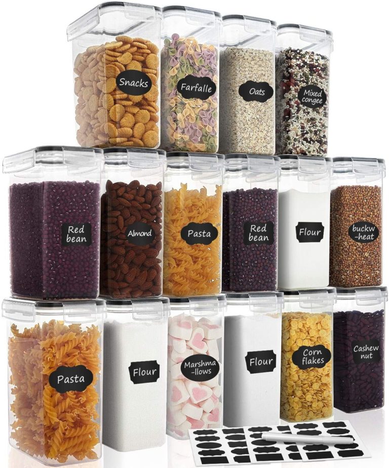 12 Best Pick Airtight Food Storage Containers (Set of 16) to Update Any ...